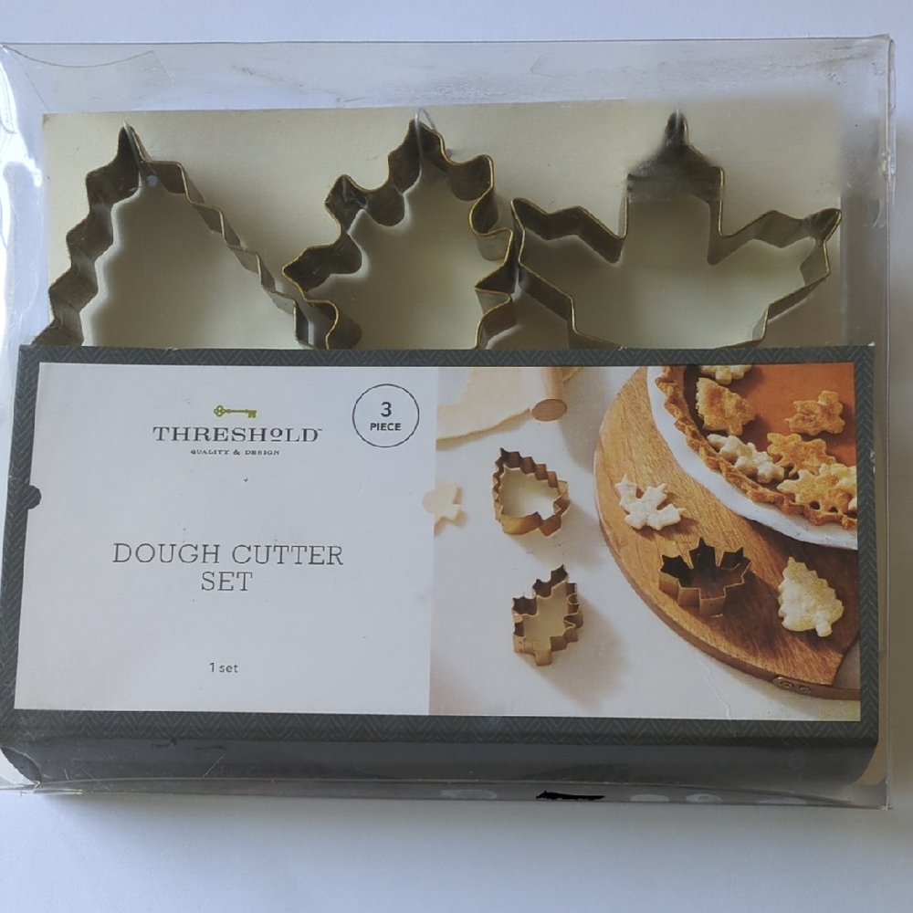 Threshold Gold Leaf Dough Cutter Set
